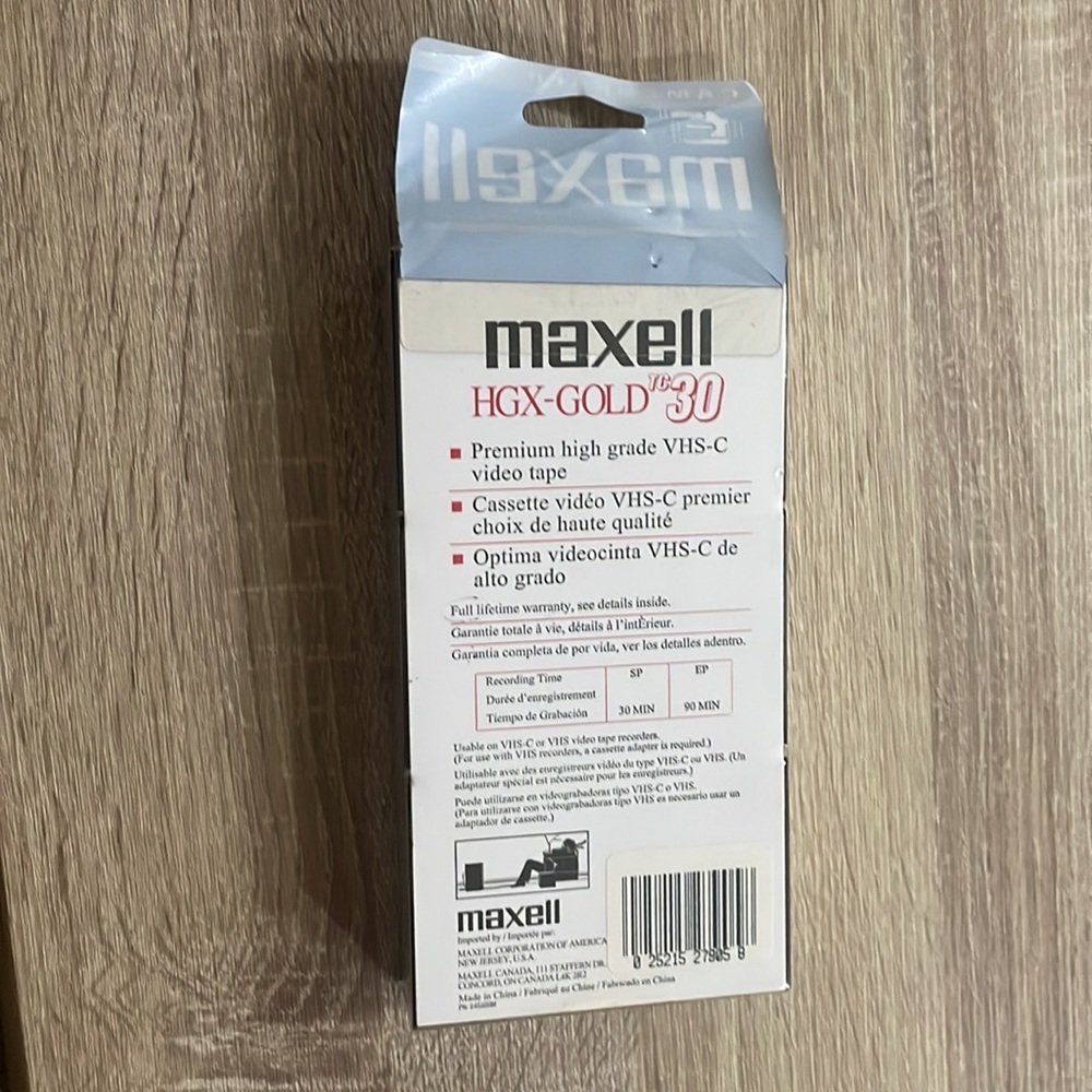 Maxwell VHS-C TC-30 - Picture 3 of 3